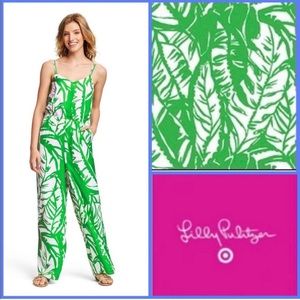 Lilly Pulitzer for target satin jumpsuit— boom boom size large